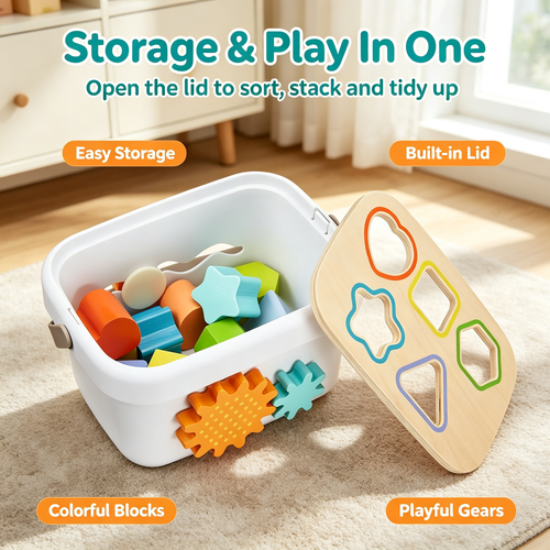 Baby Activity Toy Box