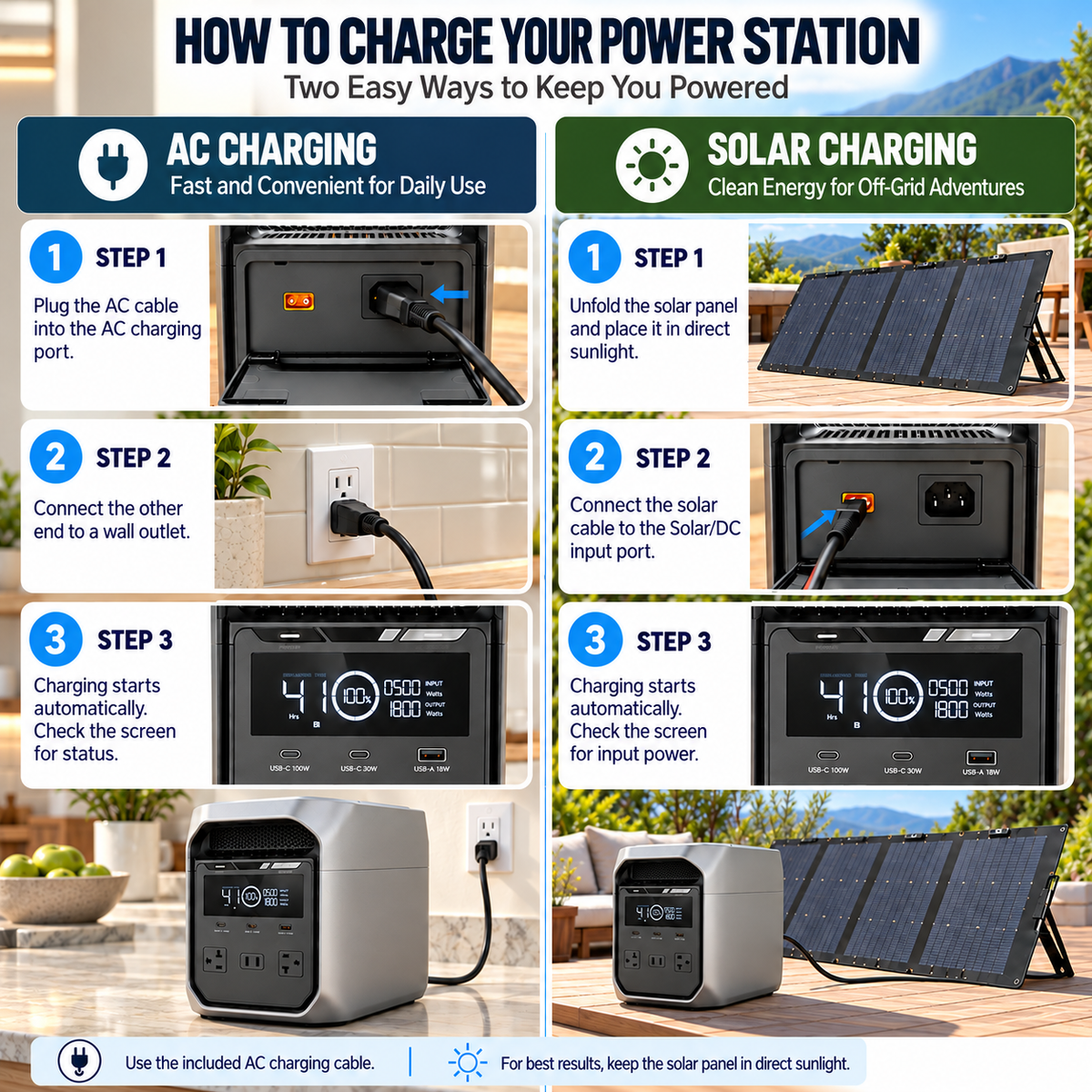 1024Wh Portable Power Station