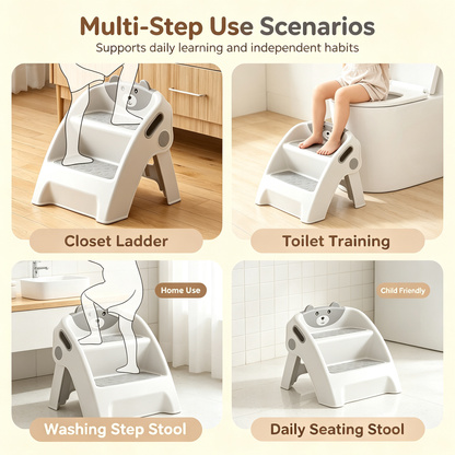 Foldable Toddler Step Stool