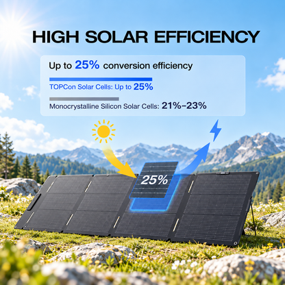 220W Portable Foldable Solar Panel