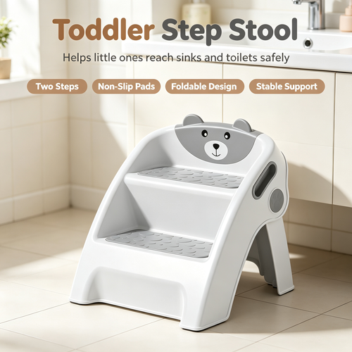 Foldable Toddler Step Stool