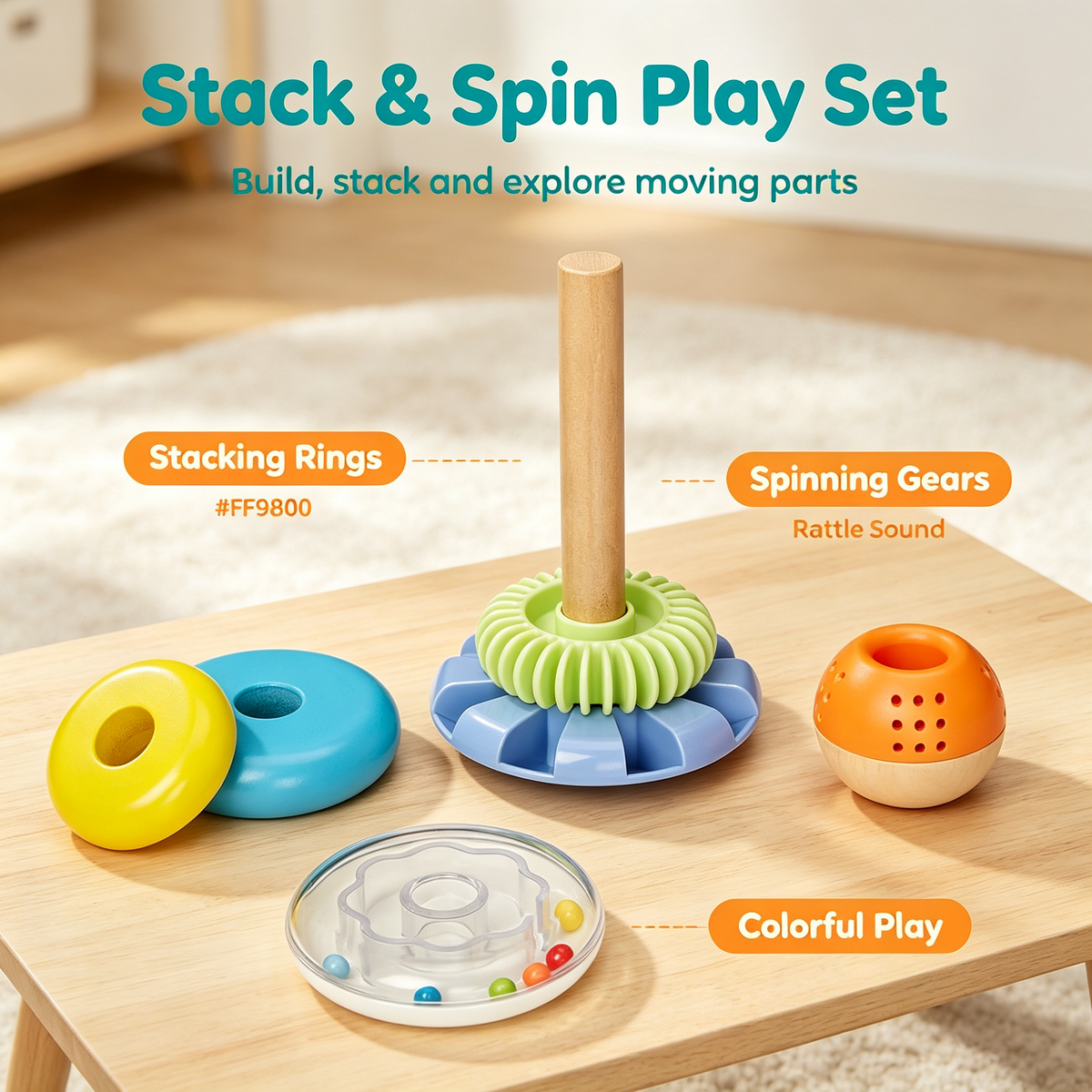 Baby Activity Toy Box