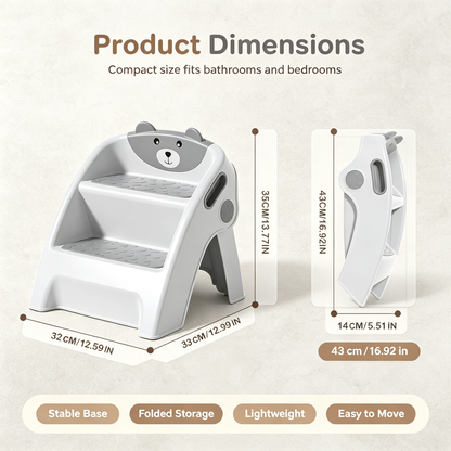 Foldable Toddler Step Stool