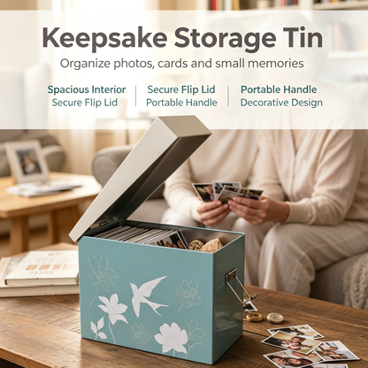 Decorative Metal Storage Box